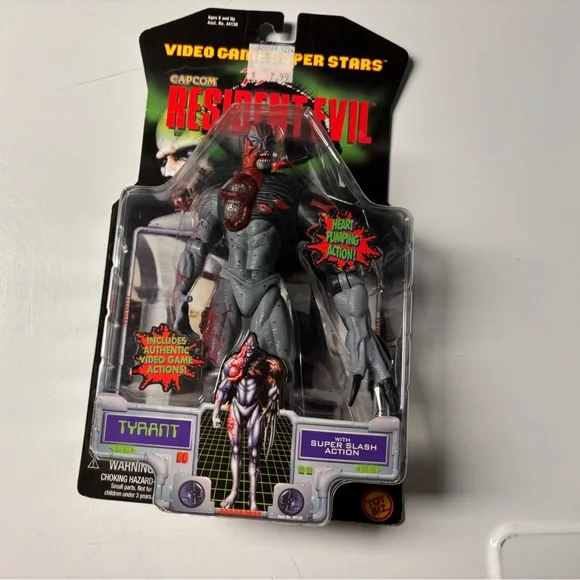 TOY BIZ／RESIDENT EVIL　✨希少品　　【中古／未開封品】 Vintage Toybiz Resident Evil - Biohazard William Birkin G3